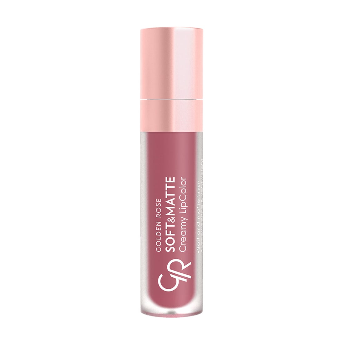 Рідка помада для губ Golden Rose Soft &amp; Matte Creamy Lip Color 112, 5.5 мл